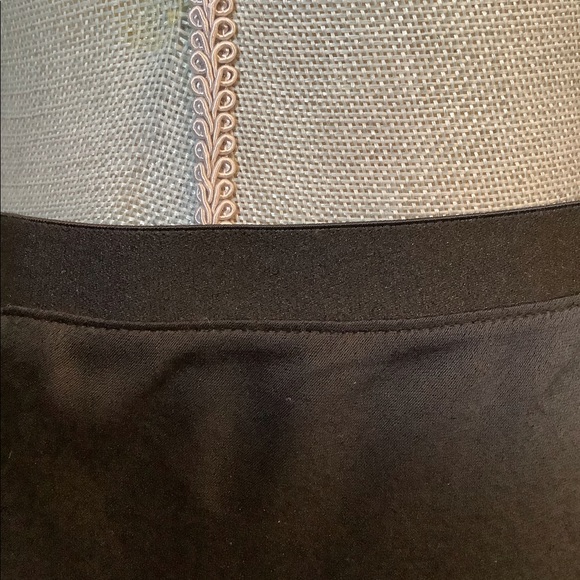 JoeFresh NWT Faux Silk Black Skirt - Picture 5 of 6